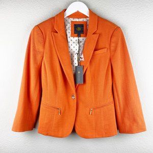 NWT Orange CBR Outback Red Blazer Jacket | Size XS